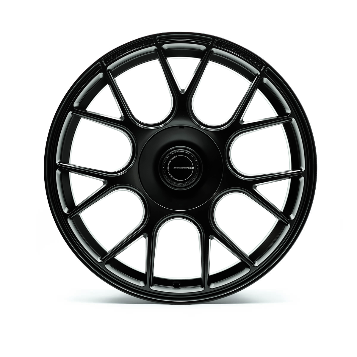 Superspeed Matt Black Flow Form RF01 Progressive - 5x112/114.3