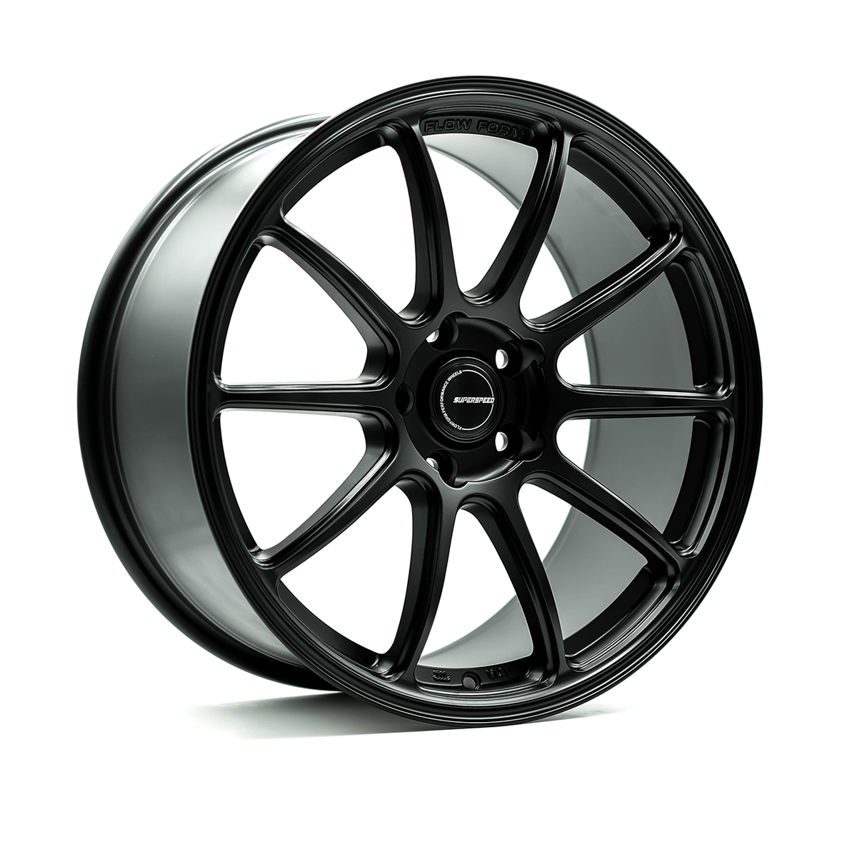 Superspeed Matt Black RF03RR 18x9.0 5x112 | ET: 42 | CB: 57.1