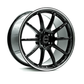 Superspeed Machining Black RF03RR 18x9.5 5x114.3 | ET: 45 | CB: 73.1