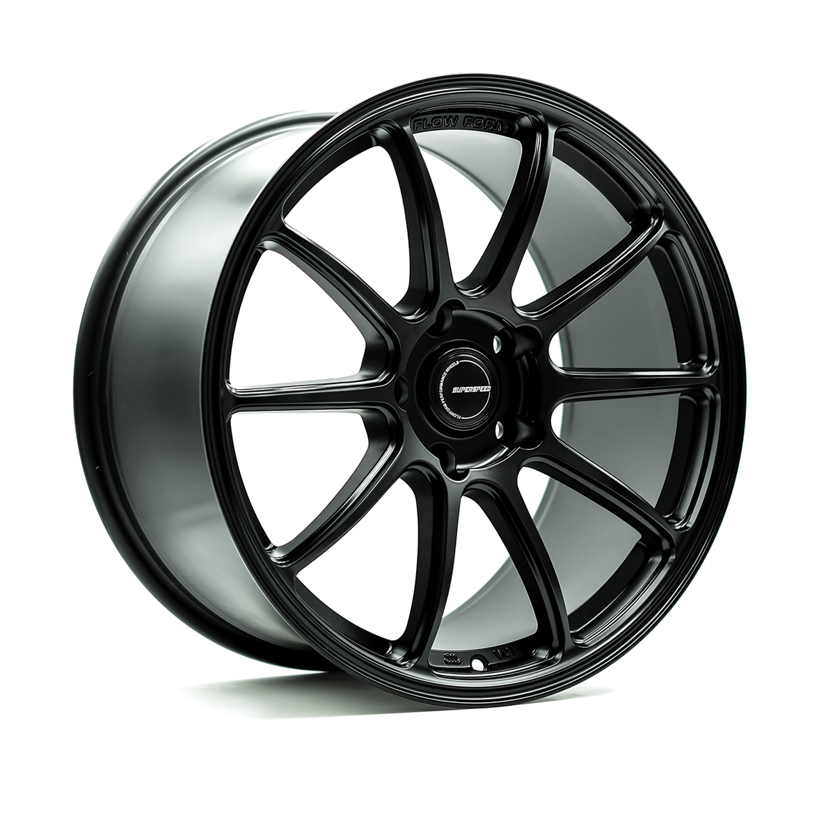 Superspeed Matt Black RF03RR 18x9.5 5x114.3 | ET: 45 | CB: 73.1
