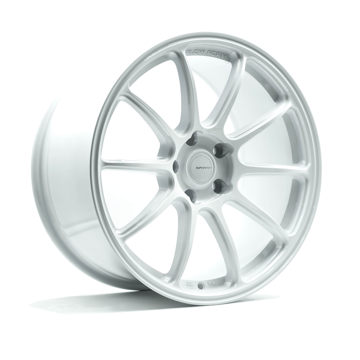 Superspeed Speed White RF03RR 18x9.5 5x120 | ET: 45 | CB: 64.1