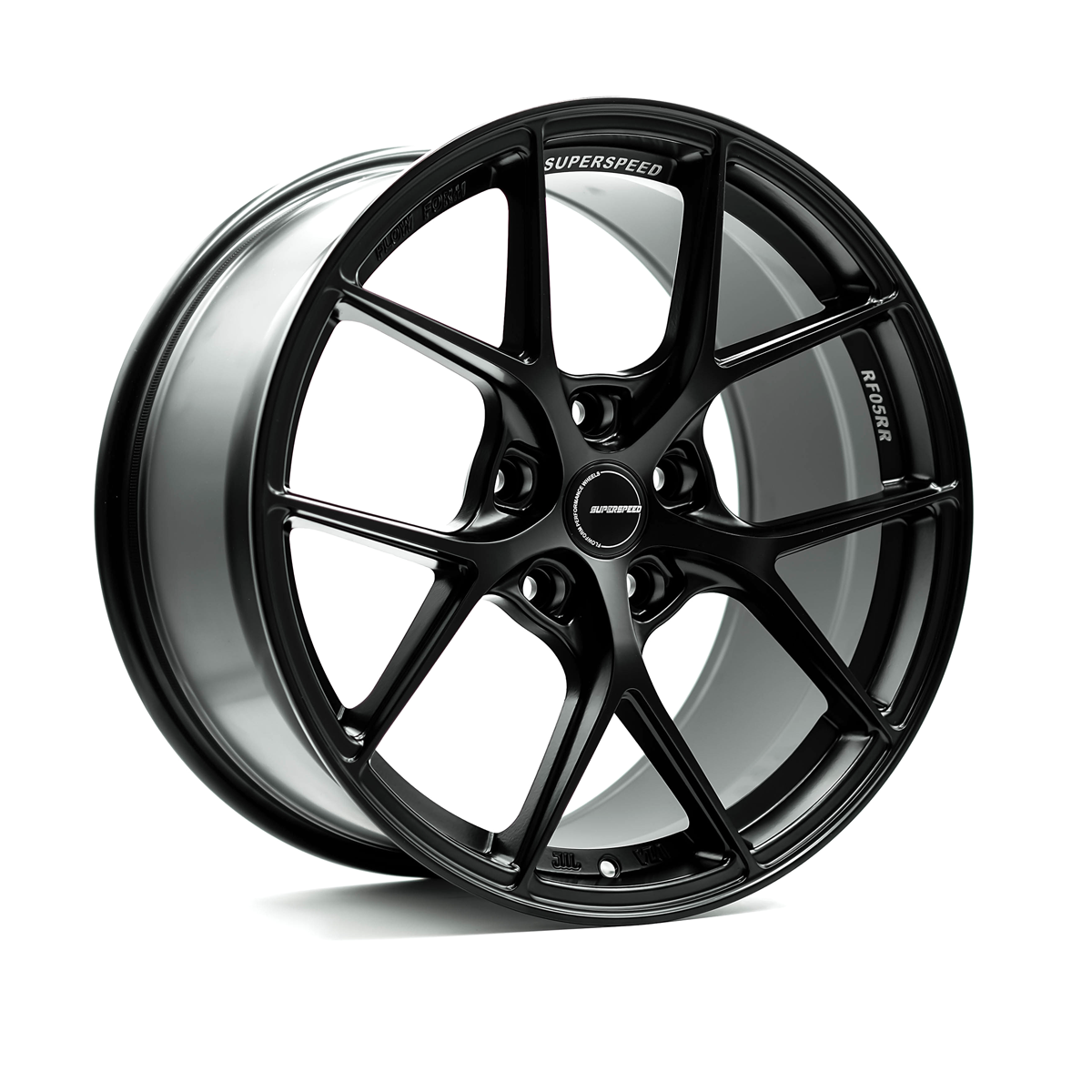 Superspeed Matt Black RF05RR 18x9.5 5x120 | ET: 45 | CB: 64.1
