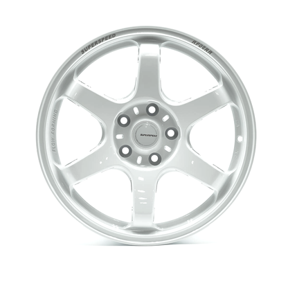 Superspeed Speed White Flow Form RF06RR - 5x114.3