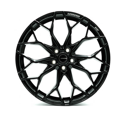 Superspeed Matt Black  Flow Form RF07 - 5x112