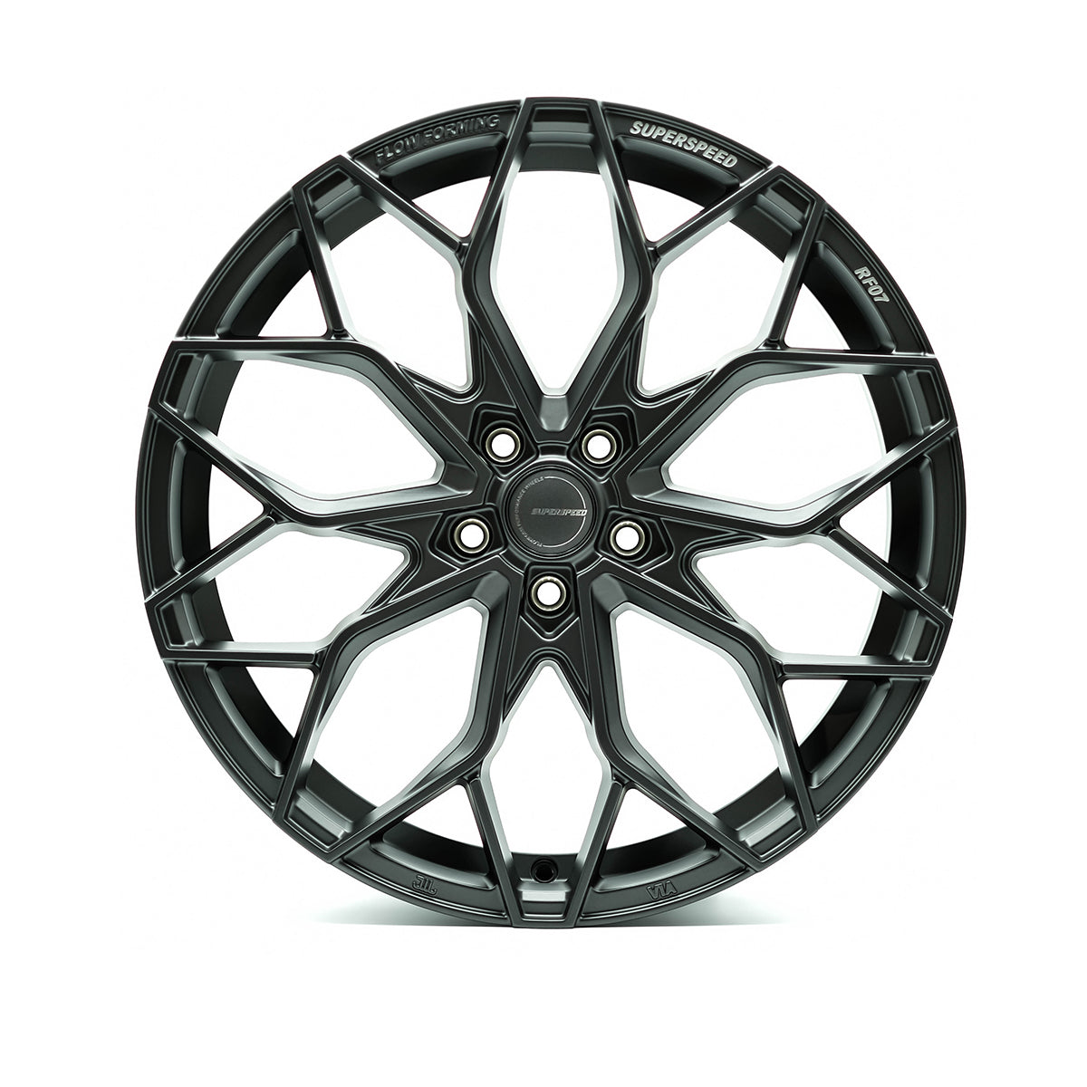Superspeed Matt Gunmetal Flow Form RF07 - 5x112