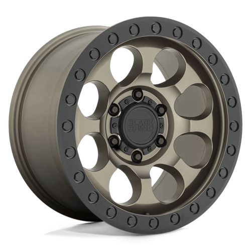 Black Rhino BRRIT 17X9 6X5.5 M-BRNZ-BLKBLT 12MM Wheels
