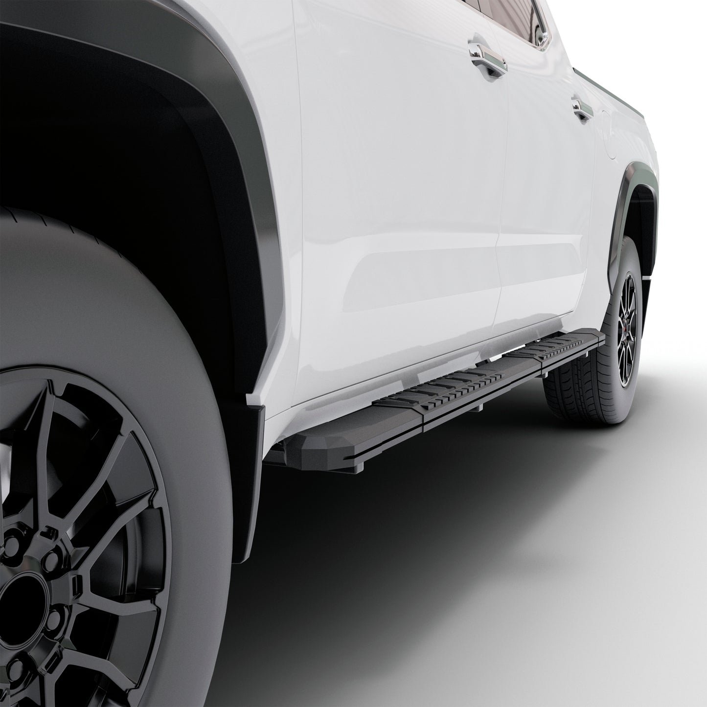 Vanguard Black Powdercoat Side Steps & Running Boards Running Boards Running Board for 2022-2025 toyota tundra nan