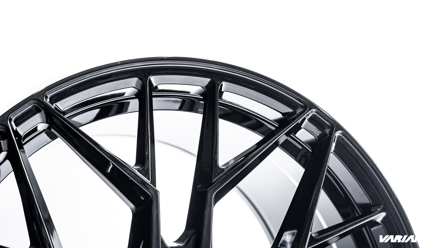 19x11 Gloss Piano Black Cold Forged Collection RADON Variant Forged  Alloy Wheels