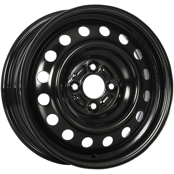 RNB STEEL WHEEL Black E-CoatingRNB16017 | Size: 16x6.0 | Bolt Pattern: 4x100 | Offset: 45 | Center Bore: 60.1