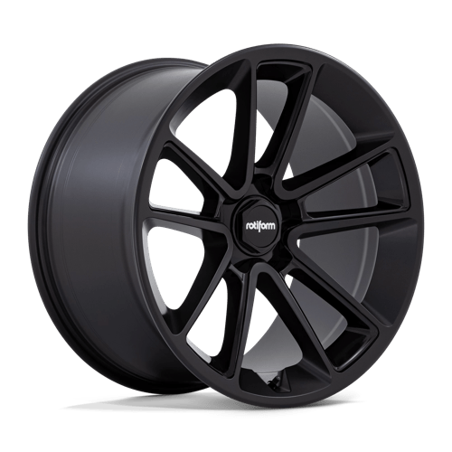 Rotiform R194 21X9 5X112 MT-BLK-BLK-CAP 27MM Wheels