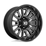 XD XD864 20X10 6X135 G-BLK MILL -18MM Wheels