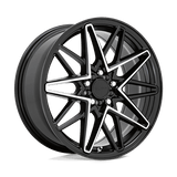 Ruff RU CLUT 17X7.5 5X100/4.5 +38 72.6 G-BKMC Wheels