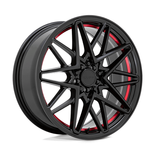 Ruff RU CLUTCH 18X8 5X112/120 +38 76 G-BK RED Wheels