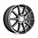 Ruff RU THRO 17X7.5 5X112/120 +38 76 G-BK MC Wheels
