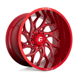 Fuel 1PC D742 20X9 8X180 GL-RED-MIL 01MM Wheels