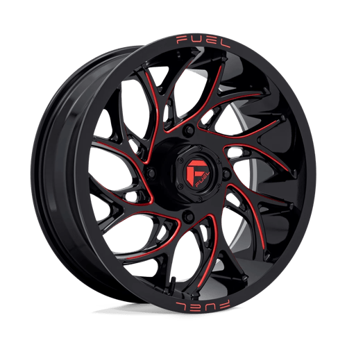 Fuel UTV D779 20X7 4X156 G-BLK-MILL-RD 13MM Wheels