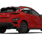 Rally Armor 22-23 Hyundai Kona N-Line Black UR Mud Flap w/Red Logo