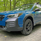 Rally Armor 22-25 Subaru Outback Wilderness Black Mud Flap Grey Logo