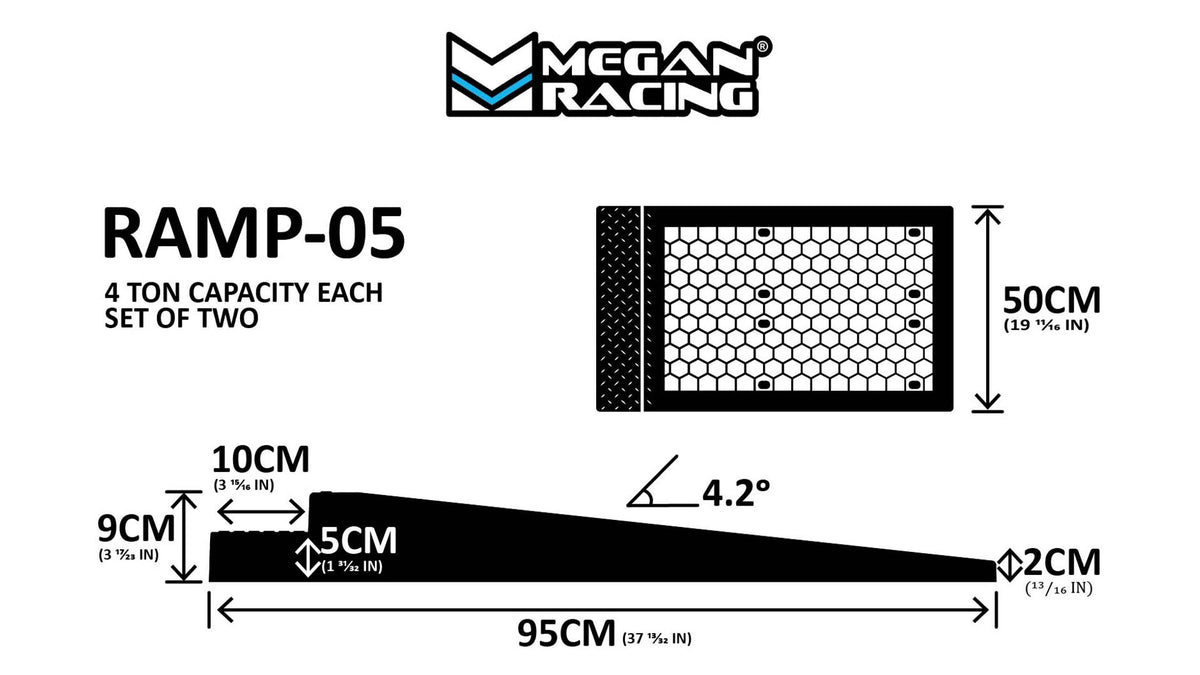 8 Ton Drive-On Trailer Ramps (Set of 2) – MR-RAMP-05