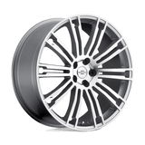 RedBourne RERMR 20X9.5 5X120 SLV MIR-FC 32MM Wheels
