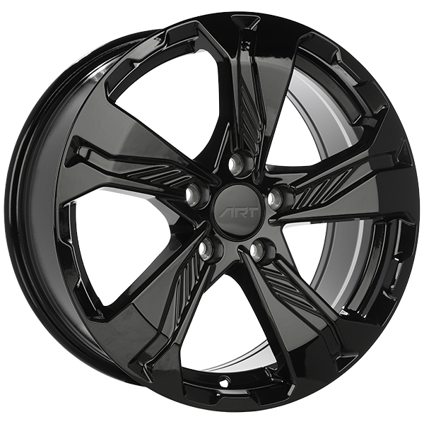 Replica 298 Gloss Black 17x7.5 5x114.3 Radius R12