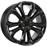Replica 301 Gloss Black 18x7.5 5x114.3 Radius R12