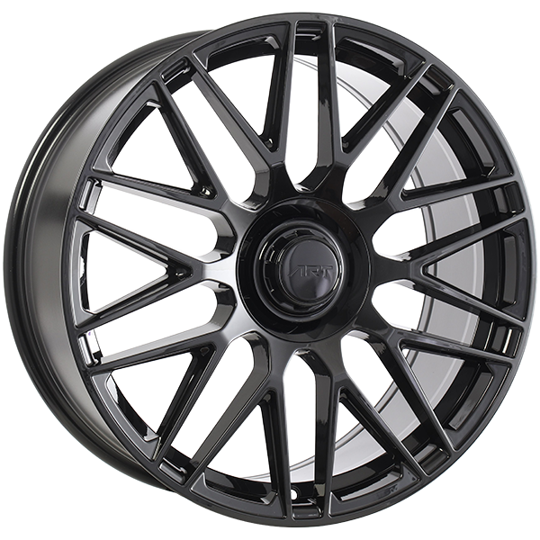 Replica 302 Gloss Black 20x8.5 5x112 Radius R14