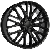 Replica 304 Satin Black 20x8.0 5x127 Conical