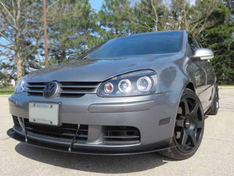 2006-2009 Volkswagen Rabbit MK5 2PC Front Splitter