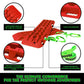 Rhino USA Recovery Traction Boards - Red (Pair)