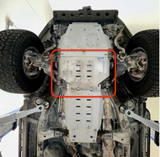Rival 2007-2021 Toyota Land Cruiser Aluminum Transmission Skid Plate