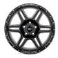 Rough Country 92 Series Wheel | Machined One-Piece | Gloss Black | 18x9 | 6x5.5 | +0mm
