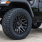 Rough Country 95 Series Wheel | Machined One-Piece | Gloss Black | 20x10 | 5x5 | -19mm