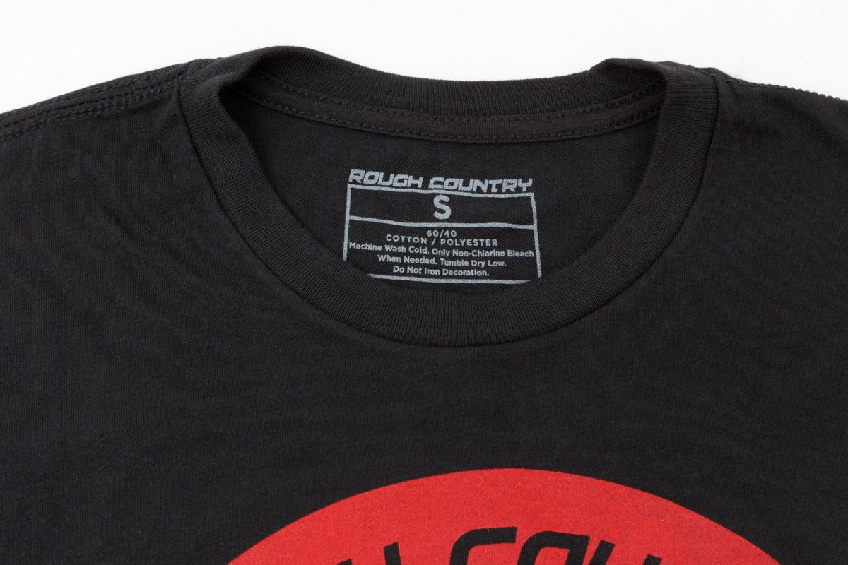 Rough Country T-Shirt | RC Mountains | Black | LG