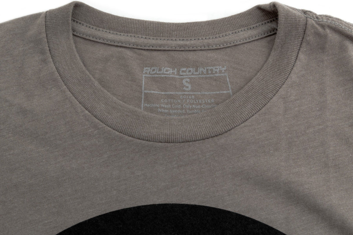 Rough Country T-Shirt | RC Mountains | Warm Gray | LG