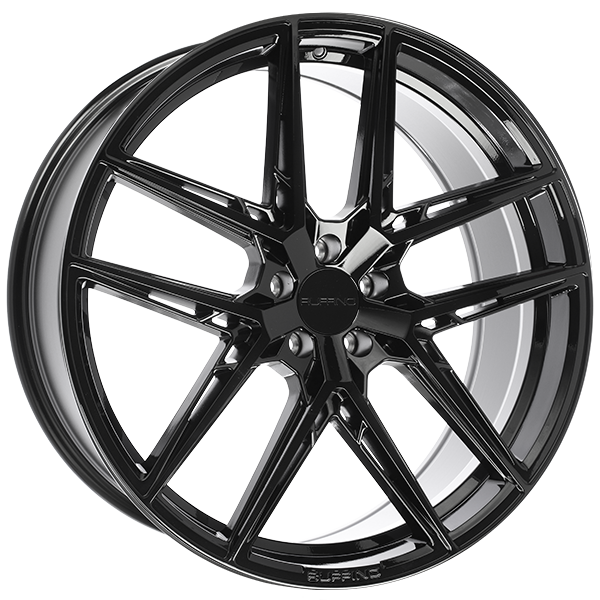 Ruffino Rayden Gloss BlackRUF5820001 | Size: 20x9.0 | Bolt Pattern: 5x112 | Offset: 35 | Center Bore: 66.6
