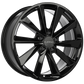 Ruffino Reactor Gloss BlackRUF5619003 | Size: 19x8.5 | Bolt Pattern: 5x114.3 | Offset: 35 | Center Bore: 73.1