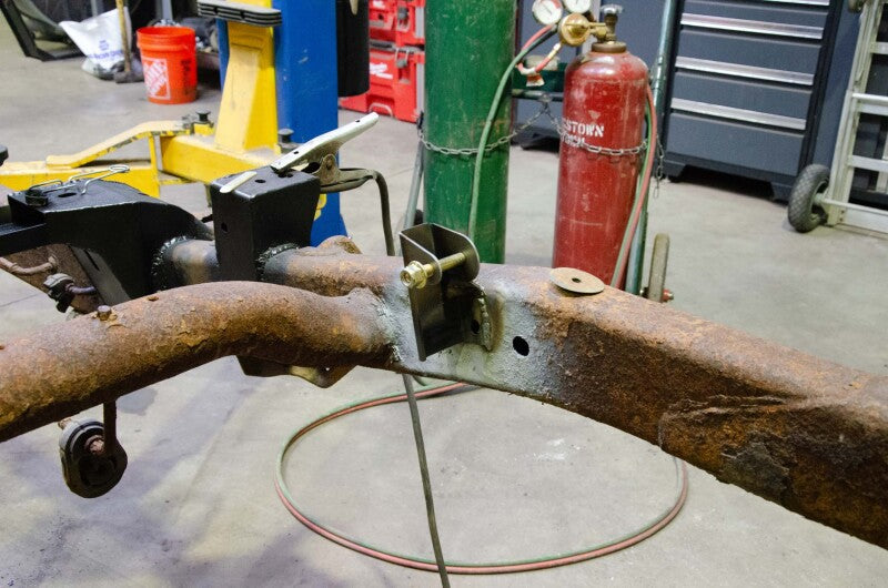 Rust Buster 02-08 Dodge Ram 1500 Rear Shock Mount - Left