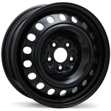 Steel Wheel 17x7.0 5x114.3mm +42 64.1mm BLK