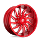 Fuel 1PC D745 SABER 20X10 5X5.0 71.5 CRM -18MM Wheels