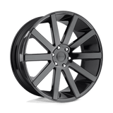 DUB 1PC SHOT CALLA 22X9.5 6X5.5 106.1 BL +20 Wheels