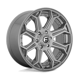 Fuel 1PC D705 20X9 6X135 BRSH-GNMTL-TTC 01MM Wheels