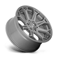 Fuel 1PC D705 20X9 6X135 BRSH-GNMTL-TTC 01MM Wheels