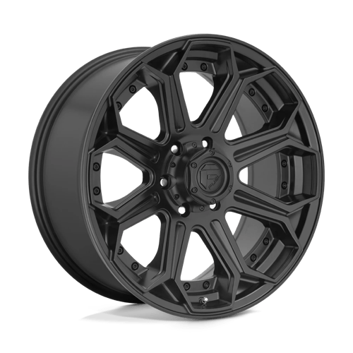Fuel 1PC D706 20X9 5X5.5 MT-BLK 01MM Wheels