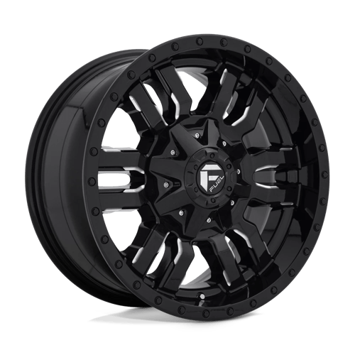 Fuel 1PC SLEDGE 18X9 8X180 124.2 NBL +20 Wheels