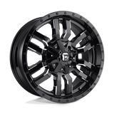 Fuel 1PC SLEDGE 20X9 5X5.5/150 110.1 NBL +20 Wheels