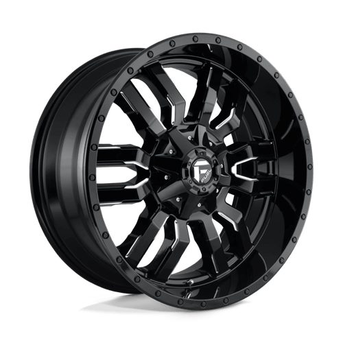 Fuel 1PC SLEDGE 22X10 8X180 124.2 NBL +10 Wheels