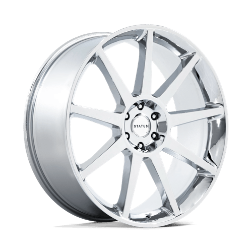 Status MAMMOTH 26X10 6X5.5 106.1 CHROME +30 Wheels