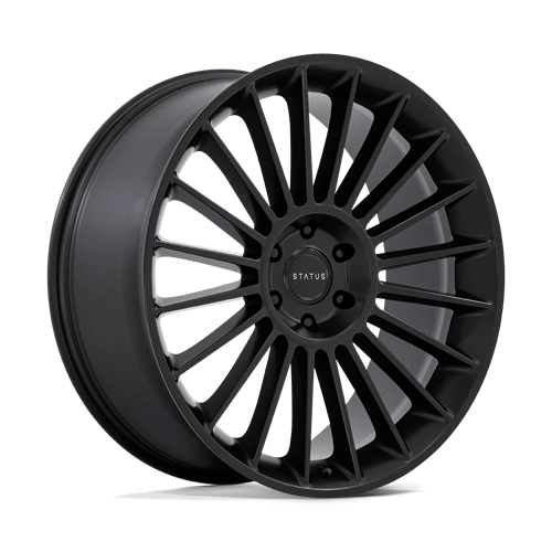 Status VENTI 22X9.5 5X112 66.6 M-BLK +20 Wheels