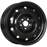 STEEL WHEEL Black Armour Coat 16x6.5 5x100 Conical